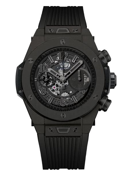 big bang unico all black hublot|hublot big bang king older.